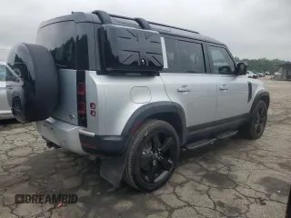 2020 Land Rover Defender HSE z VIN SALE9EEU7L2015939, wystawiony jako Copart lot #59627045 z przebiegiem 119 892 mil mil oraz Czysty tytuł • Clean title. Historia ofert i sprzedaży dostępna na DreamBid. Obrazek 3.