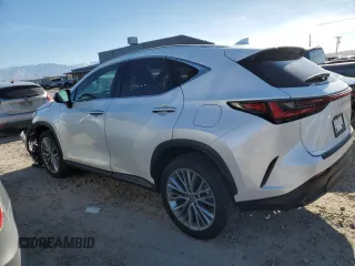 2025 Lexus NX 350 Luxury with VIN 2T2HGCEZ8SC060264, listed as a Copart auction lot 81298244 with 6,758 mi miles and Salvage title. Bid and sale history available at DreamBid. Image 2.