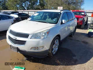 2012 Chevrolet Traverse 1LT with VIN 1GNKRGED9CJ375989, listed as a IAAI auction lot 41704719 with Not Provided miles and . Bid and sale history available at DreamBid. Image 2.
