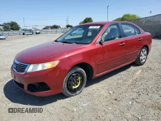 2009 Kia Optima LX z VIN KNAGE228295322764, wystawiony jako Copart lot #57597185 z przebiegiem 266 210 mil mil oraz Szkoda całkowita • Salvage title. Historia ofert i sprzedaży dostępna na DreamBid. Obrazek 1.