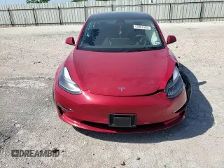 2023 Tesla Model 3 with VIN 5YJ3E1EA3PF698265, listed as a Copart auction lot 53067455 with 12,192 mi miles and Salvage title. Bid and sale history available at DreamBid. Image 10.