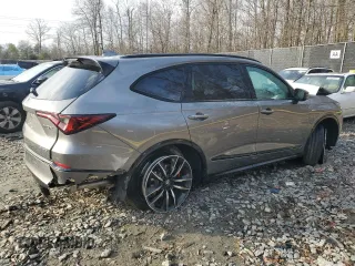 2024 Acura MDX Type S w/Advance Package with VIN 5J8YD8H89RL002228, listed as a Copart auction lot 87266054 with 0 mi miles and Salvage Title. Bid and sale history available at carsss.com. Image 3.
