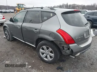 2006 Nissan Murano SL with VIN JN8AZ08W06W522298, listed as a IAAI auction lot 41149684 with 123,911 mi miles and . Bid and sale history available at DreamBid. Image 3.