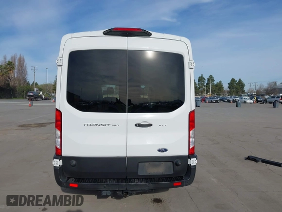 2019 Ford Transit Passenger XL with VIN 1FBAX2CM8KKA99530, listed as a IAAI auction lot 41664660 with 33,044 mi miles. Bid and sale history available at carsss.com. Image 17.