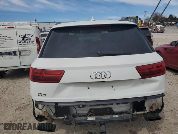 2019 Audi Q7 Prestige with VIN WA1VAAF72KD000231, listed as a Copart auction lot 47942095 with 80,561 mi miles and Salvage Title. Bid and sale history available at carsss.com. Image 6.