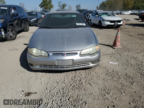 2005 Chevrolet Monte Carlo LT with VIN 2G1WX12K559156759, listed as a Copart auction lot 75651804 with 79,993 mi miles and Clean Title. Bid and sale history available at carsss.com. Image 5.