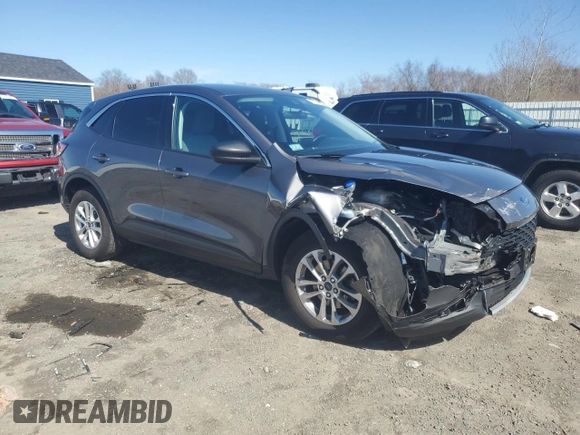 2022 Ford Escape SE with VIN 1FMCU9G64NUC01993, listed as a Copart auction lot 51331005 with 18,588 mi miles and Salvage title. Bid and sale history available at DreamBid. Image 4.
