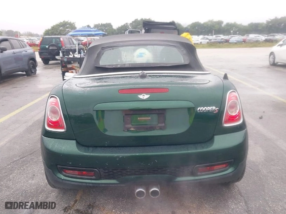 2013 MINI Cooper Roadster S with VIN WMWSY3C56DT593570, listed as a IAAI auction lot 41417078 with NaN miles. Bid and sale history available at carsss.com. Image 16.