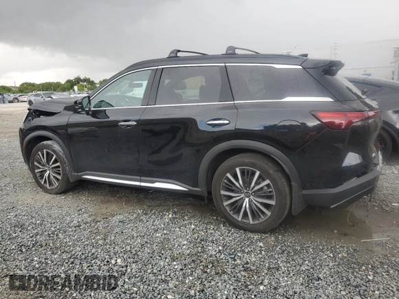 2024 Infiniti QX60 Autograph with VIN 5N1DL1HU3RC340451, listed as a Copart auction lot 62314735 with 18,010 mi miles and Salvage title. Bid and sale history available at DreamBid. Image 2.