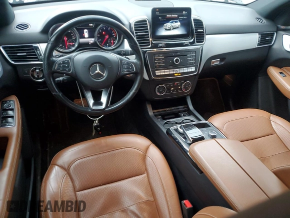 2018 Mercedes-Benz GLE 350 with VIN 4JGDA5JB2JB147613, listed as a Copart auction lot 58552385 with 93,788 mi miles and Salvage title. Bid and sale history available at DreamBid. Image 8.