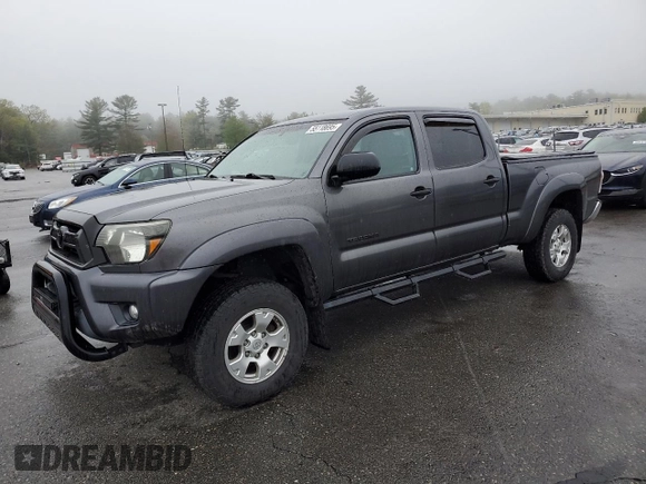 2014 Toyota Tacoma with VIN 3TMMU4FN8EM071483, listed as a Copart auction lot 55118695 with 148,525 mi miles and Salvage title. Bid and sale history available at DreamBid. Image 1.