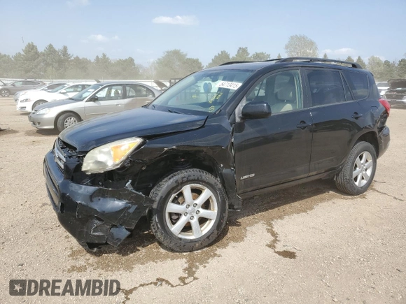2006 Toyota RAV4 Limited with VIN JTMZK31V466001526, listed as a Copart auction lot 54713415 with 124,429 mi miles and Salvage title. Bid and sale history available at DreamBid. Image 1.