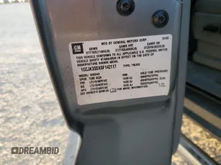 2006 Chevrolet Silverado 3500 DRW LT1 with VIN 1GCJK33DX6F142117, listed as a Copart auction lot 76250014 with 0 mi miles and Salvage Title. Bid and sale history available at carsss.com. Image 13.