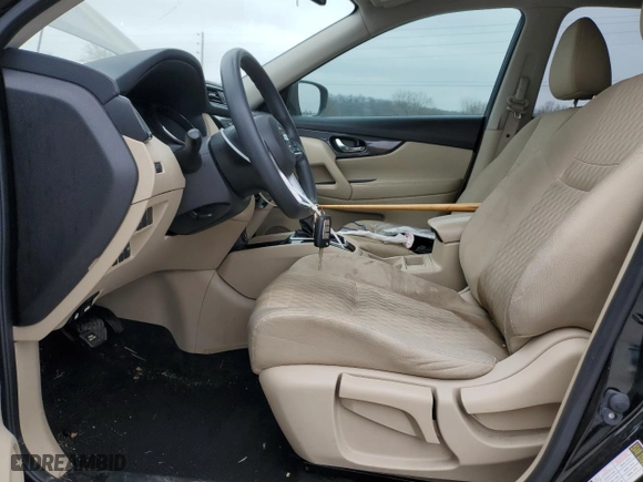 2017 Nissan Rogue S with VIN JN8AT2MT4HW401768, listed as a Copart auction lot 44003655 with 73,035 mi miles and Salvage Title. Bid and sale history available at carsss.com. Image 7.