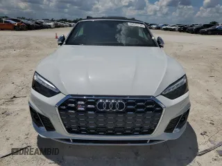 2024 Audi S5 Premium Plus z VIN WAUY4GF51RN001397, wystawiony jako Copart lot #66972714 z przebiegiem 1 052 mil mil oraz Nie do naprawy • Non repairable. Historia ofert i sprzedaży dostępna na DreamBid. Obrazek 5.