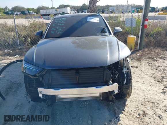 2024 Audi Q5 S line Prestige with VIN WA1FAAFY5R2112458, listed as a IAAI auction lot 41395353 with 10,801 mi miles and . Bid and sale history available at DreamBid. Image 13.