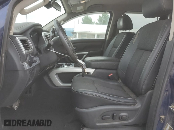 2017 Nissan Titan Pro-4X with VIN 1N6AA1E53HN570548, listed as a Copart auction lot 71663224 with 128,024 mi miles and Salvage title. Bid and sale history available at DreamBid. Image 7.