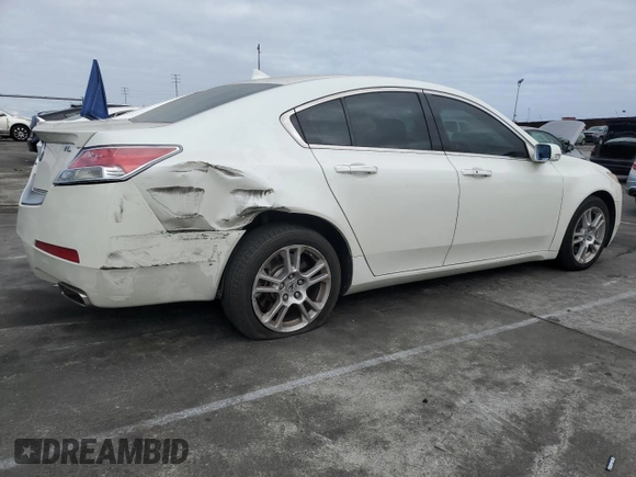 2010 Acura TL Tech with VIN 19UUA8F56AA017687, listed as a Copart auction lot 53167855 with 192,862 mi miles and Salvage Title. Bid and sale history available at carsss.com. Image 3.