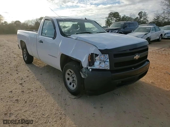 2007 Chevrolet Silverado 1500 Work Truck with VIN 1GCEC14C77Z540717, listed as a Copart auction lot 85314894 with 312,662 mi miles and Salvage Title. Bid and sale history available at carsss.com. Image 10.