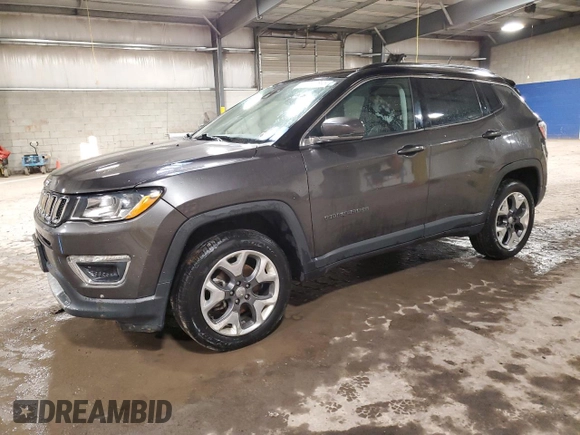 2021 Jeep Compass Limited z VIN 3C4NJDCB8MT604489, wystawiony jako Copart lot #88995645 z przebiegiem 49 357 mil mil oraz Czysty tytuł • Clean title. Historia ofert i sprzedaży dostępna na DreamBid. Obrazek 1.
