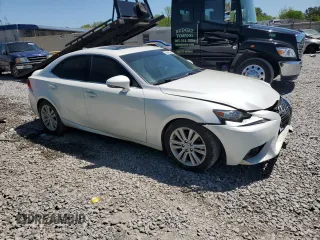2015 Lexus IS 250 with VIN JTHBF1D20F5050254, listed as a Copart auction lot 52411465 with 158,623 mi miles and Salvage Title. Bid and sale history available at carsss.com. Image 4.