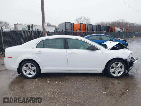 2012 Chevrolet Malibu 1LS with VIN 1G1ZB5E03CF242802, listed as a IAAI auction lot 38905218 with 203,138 mi miles and . Bid and sale history available at DreamBid. Image 13.