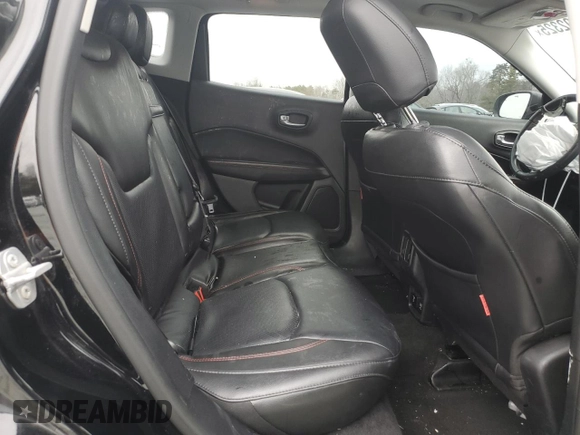2018 Jeep Compass Trailhawk with VIN 3C4NJDDBXJT187550, listed as a Copart auction lot 44202325 with 108,579 mi miles and Salvage Title. Bid and sale history available at carsss.com. Image 11.