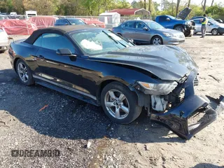 2015 Ford Mustang V6 with VIN 1FATP8EM3F5396946, listed as a IAAI auction lot 41924517 with 109,281 mi miles and . Bid and sale history available at DreamBid. Image 1.