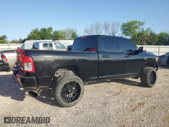 2021 Ram 2500 Big Horn with VIN 3C6UR5DL6MG591923, listed as a Copart auction lot 52414615 with 114,147 mi miles and Salvage Title. Bid and sale history available at carsss.com. Image 3.