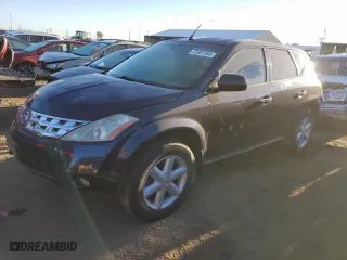 2003 Nissan Murano SE with VIN JN8AZ08W33W228261, listed as a Copart auction lot 72967364 with 219,050 mi miles and Salvage Title. Bid and sale history available at carsss.com. Image 1.