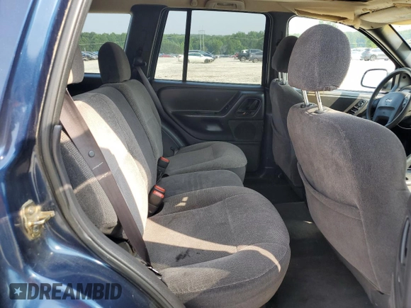 2001 Jeep Grand Cherokee Laredo with VIN 1J4GX48S11C729366, listed as a Copart auction lot 62524565 with 373,749 mi miles and Salvage title. Bid and sale history available at DreamBid. Image 11.