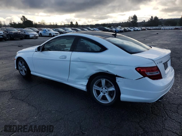 2015 Mercedes-Benz C 250 with VIN WDDGJ4HB6FG433210, listed as a Copart auction lot 49184935 with 84,864 mi miles and Salvage Title. Bid and sale history available at carsss.com. Image 2.