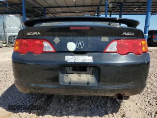 2002 Acura RSX Auto with VIN JH4DC54862C025927, listed as a Copart auction lot 52763365 with 183,885 mi miles and Non Repairable. Bid and sale history available at carsss.com. Image 6.