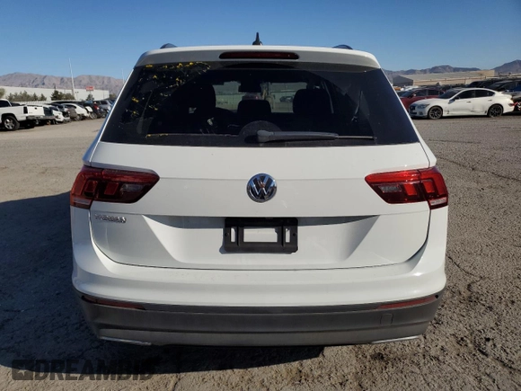 2021 Volkswagen Tiguan S with VIN 3VV1B7AX5MM022938, listed as a Copart auction lot 46370535 with 49,559 mi miles and Salvage Title. Bid and sale history available at DreamBid. Image 6.