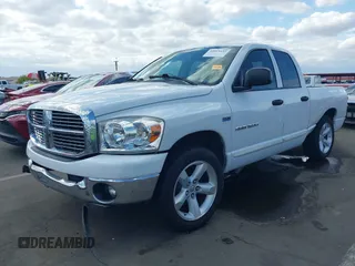 2007 Dodge Ram 1500 SLT with VIN 1D7HA18297S123389, listed as a IAAI auction lot 42043432 with Not Provided miles. Bid and sale history available at carsss.com. Image 16.