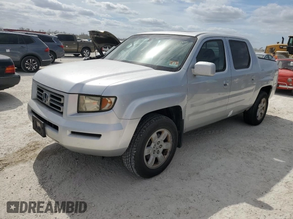 2007 Honda Ridgeline RTL w/Leather with VIN 2HJYK16517H531005, listed as a Copart auction lot 76831114 with 198,454 mi miles and Clean Title. Bid and sale history available at carsss.com. Image 1.