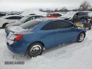 2009 Honda Civic Cpe LX with VIN 2HGFG12629H007183, listed as a Copart auction lot 45561315 with 353,292 mi miles and Clean Title. Bid and sale history available at carsss.com. Image 3.
