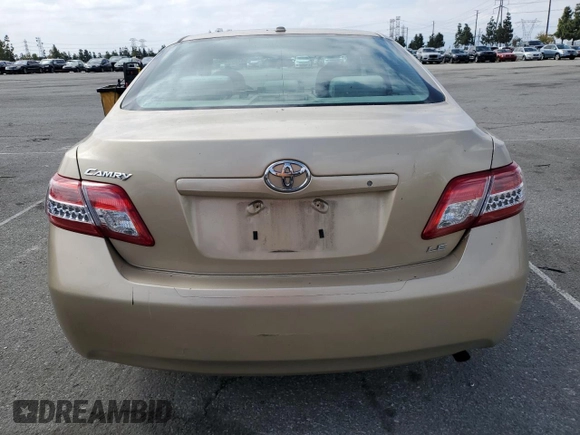 2011 Toyota Camry LE with VIN 4T1BF3EK1BU187324, listed as a Copart auction lot 54790935 with 84,695 mi miles and Salvage Title. Bid and sale history available at DreamBid. Image 6.