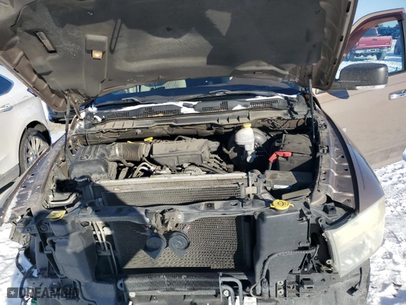 2010 Dodge Ram 1500 SLT with VIN 1D7RB1GP8AS127116, listed as a Copart auction lot 46062355 with 106,546 mi miles and Salvage Title. Bid and sale history available at carsss.com. Image 11.