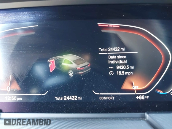 2022 BMW 2 Series 228i with VIN WBA53AK00N7K45327, listed as a IAAI auction lot 41557762 with 24,432 mi miles and . Bid and sale history available at DreamBid. Image 7.