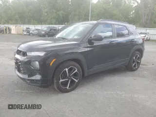 2022 Chevrolet TrailBlazer RS with VIN KL79MTSL0NB077707, listed as a Copart auction lot 56185944 with 259,453 mi miles and Salvage Title. Bid and sale history available at DreamBid. Image 1.