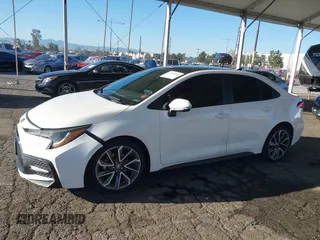 2022 Toyota Corolla SE with VIN 5YFS4MCE7NP118247, listed as a IAAI auction lot 41753956 with 48,220 mi miles. Bid and sale history available at carsss.com. Image 16.