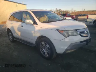2007 Acura MDX Technology with VIN 2HNYD28407H552673, listed as a Copart auction lot 88985825 with 236,065 mi miles and Salvage Title. Bid and sale history available at DreamBid. Image 4.