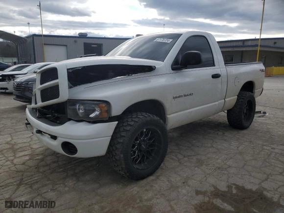 2005 Dodge Ram 1500 SLT with VIN 1D7HU16N85J637273, listed as a Copart auction lot 87178724 with 109,682 mi miles and Clean Title. Bid and sale history available at carsss.com. Image 1.