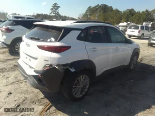 2021 Hyundai Kona SEL with VIN KM8K2CAA5MU724773, listed as a IAAI auction lot 41647534 with 83,667 mi miles. Bid and sale history available at carsss.com. Image 4.