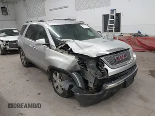 2011 GMC Acadia SLT1 with VIN 1GKKRRED0BJ317549, listed as a IAAI auction lot 41556333 with 173,189 mi miles. Bid and sale history available at carsss.com. Image 1.