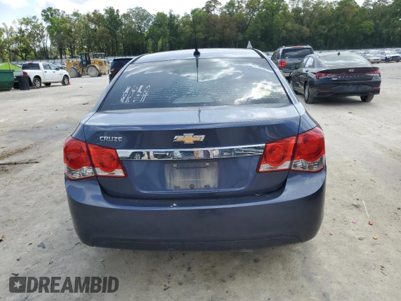 2014 Chevrolet Cruze LS with VIN 1G1PA5SG7E7145580, listed as a Copart auction lot 50246395 with 100,193 mi miles and Salvage Title. Bid and sale history available at carsss.com. Image 6.