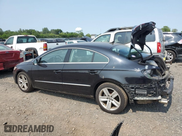2013 Volkswagen CC Sport Plus z VIN WVWBP7AN3DE524615, wystawiony jako Copart lot #57506575 z przebiegiem 153 641 mil mil oraz Szkoda całkowita • Salvage title. Historia ofert i sprzedaży dostępna na DreamBid. Obrazek 2.