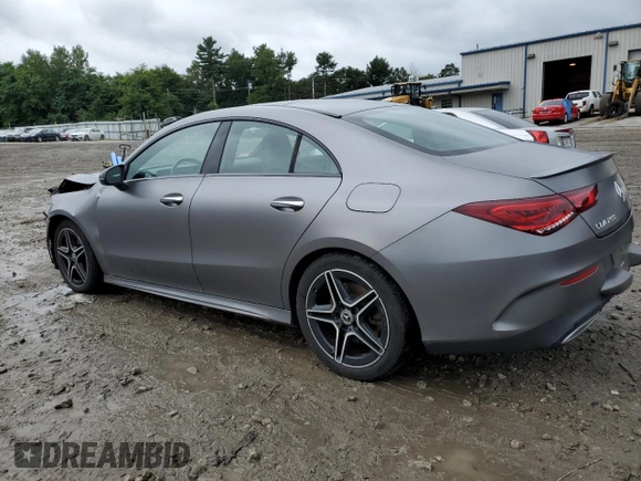 2022 Mercedes-Benz CLA 250 with VIN W1K5J4HB7NN263909, listed as a Copart auction lot 66138673 with 46,408 mi miles and . Bid and sale history available at DreamBid. Image 2.