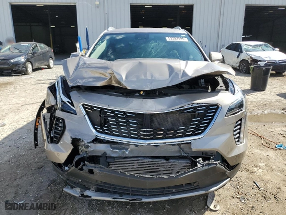 2023 Cadillac XT4 FWD Premium Luxury with VIN 1GYFZCR47PF105143, listed as a Copart auction lot 52397695 with 42,740 mi miles and Non Repairable. Bid and sale history available at carsss.com. Image 5.